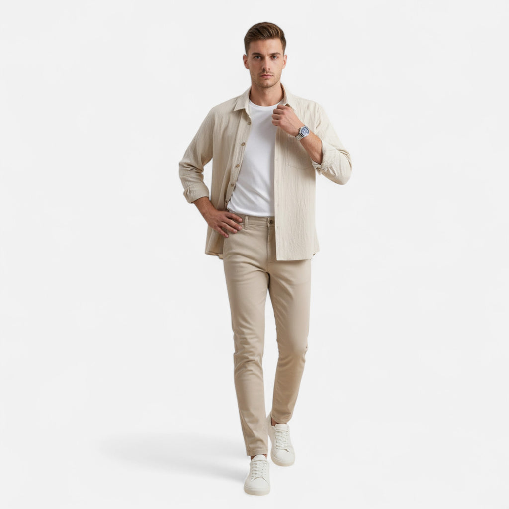 Foursten | Men’s Riviera Button-Up Shirt