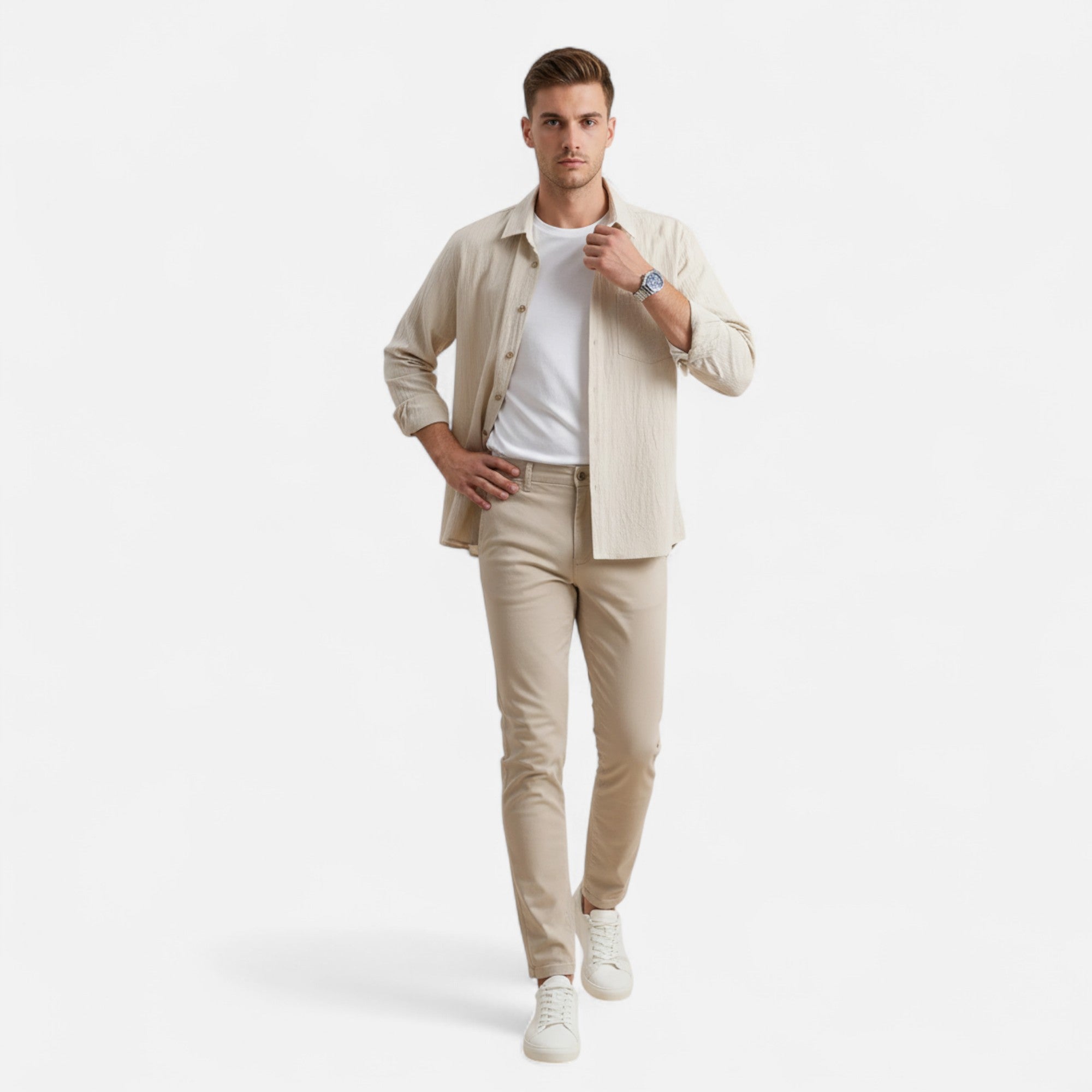 Foursten | Men’s Riviera Button-Up Shirt