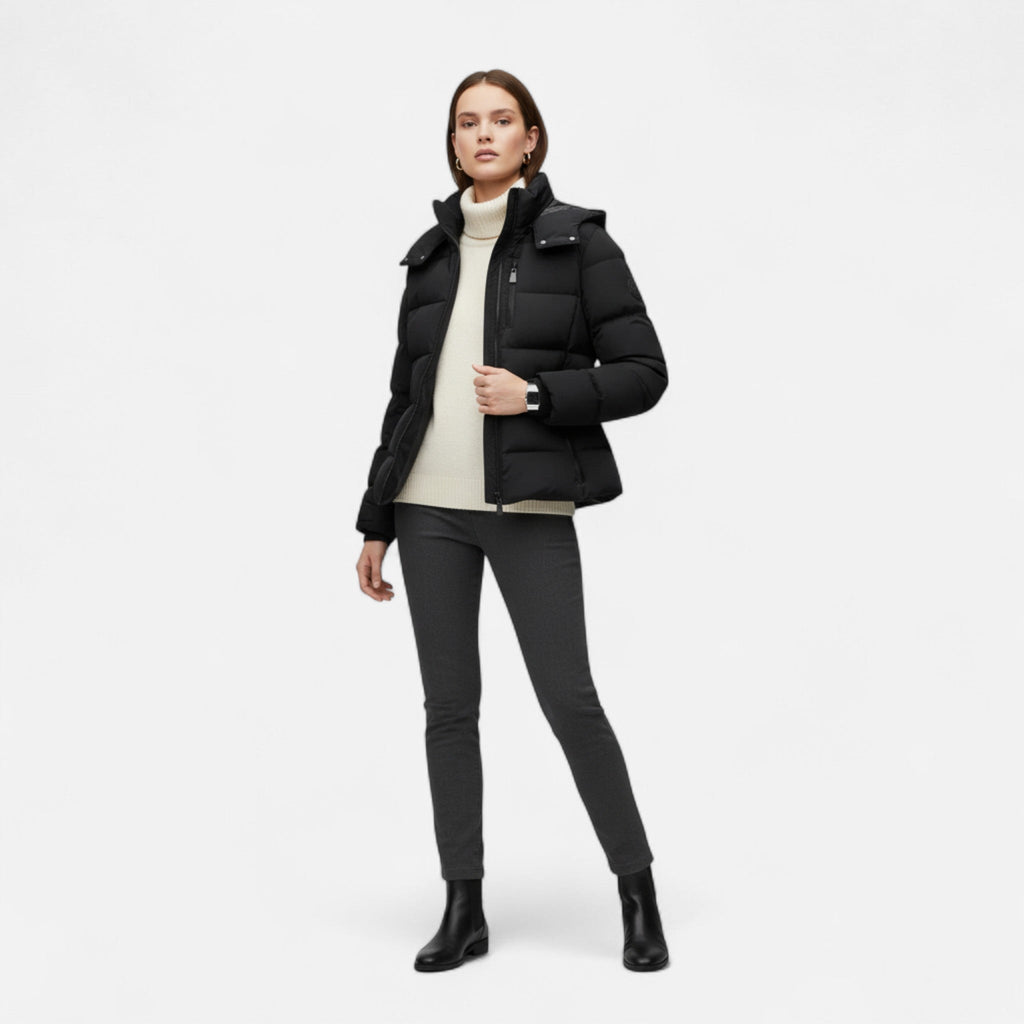 Foursten | Women’s Belted Puffer Jacket