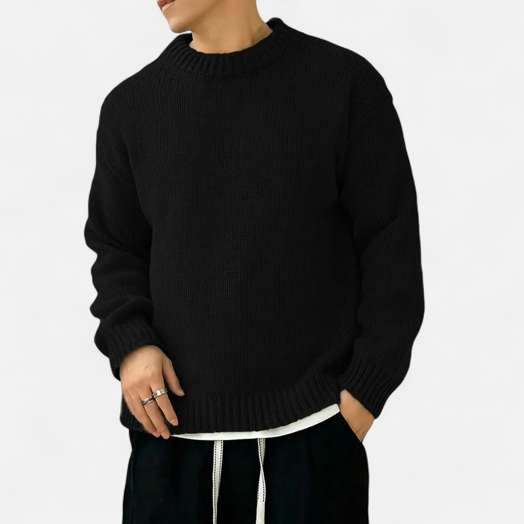 Foursten | Men’s Crew-Neck Knit Sweater