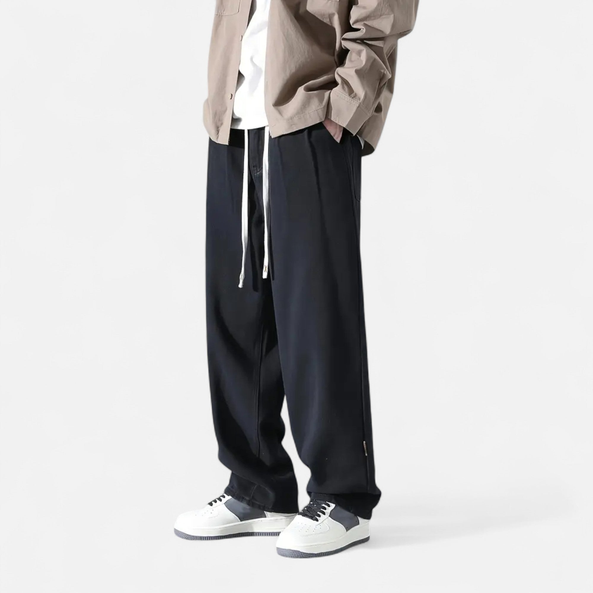 Foursten | Men’s Cargo Trousers–Straight Fit