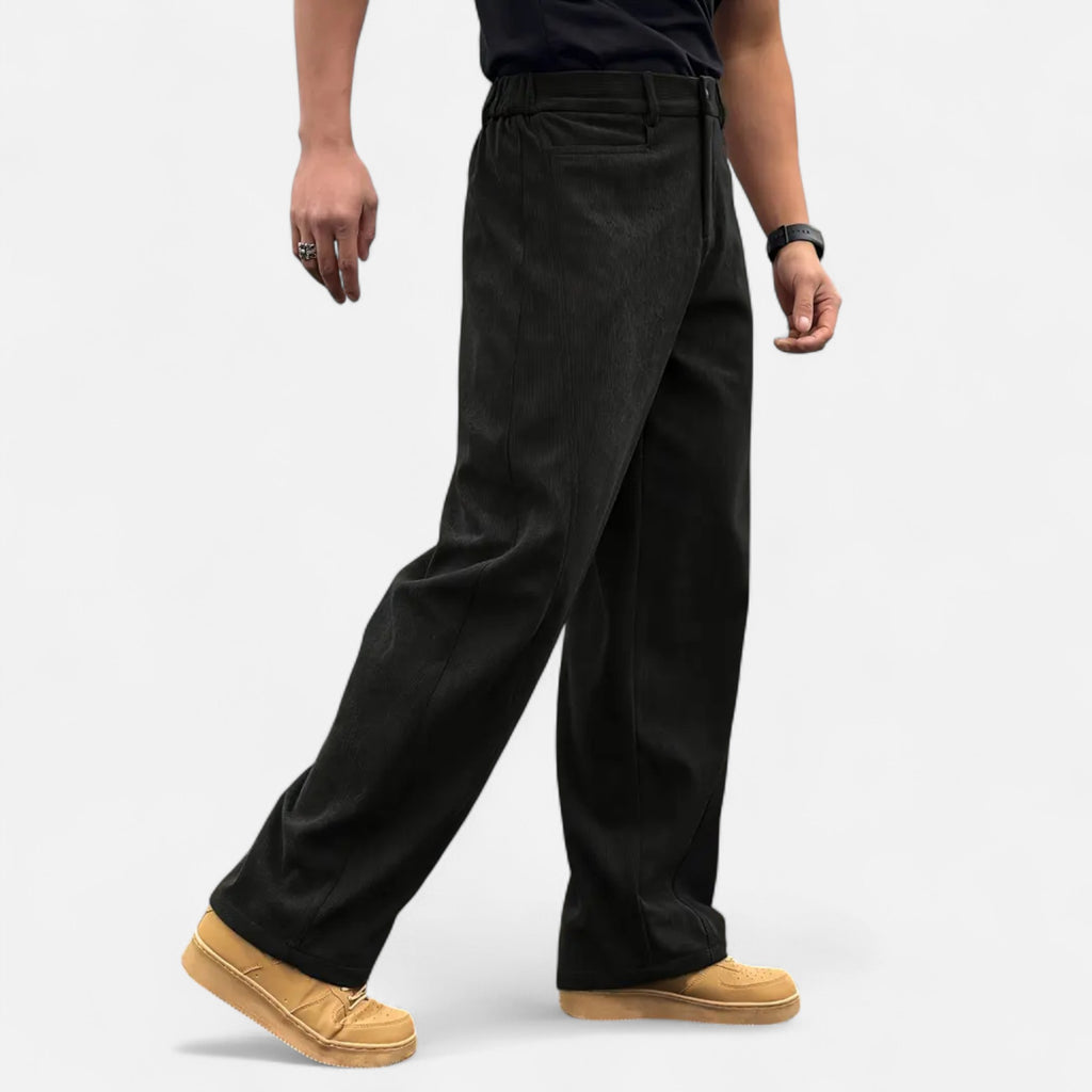 Foursten | Men’s Straight-Leg Trousers