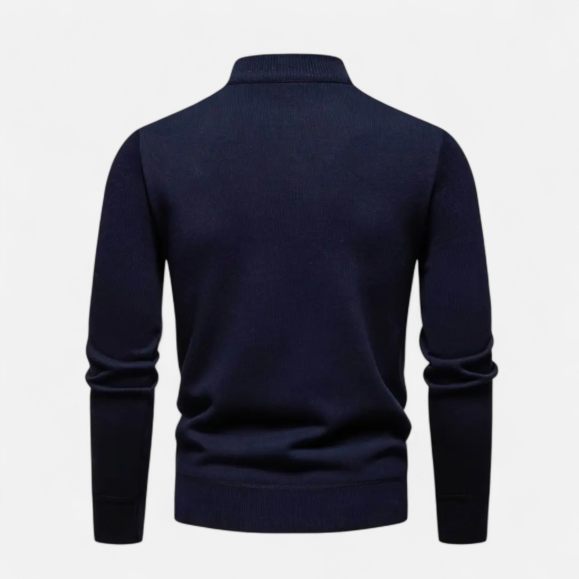 Foursten | Men’s Zip-Up Stand Collar Knit