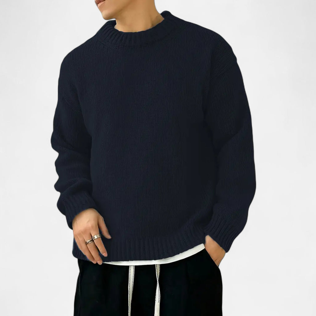Foursten | Men’s Crew-Neck Knit Sweater