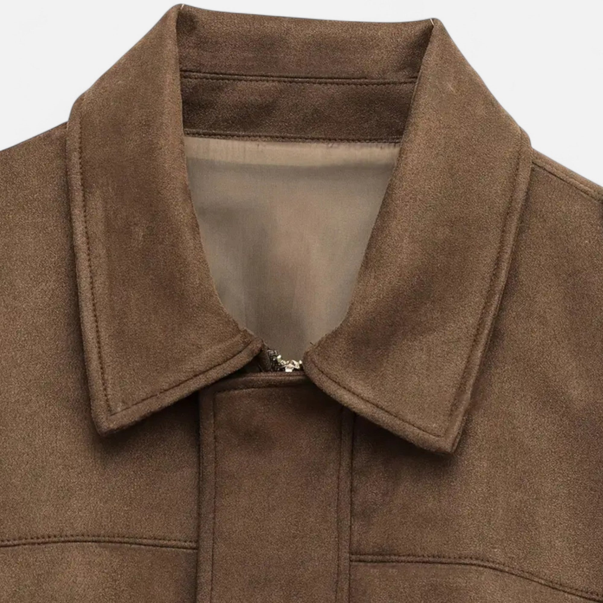 Foursten | Women’s Bomber Jacket–Brown