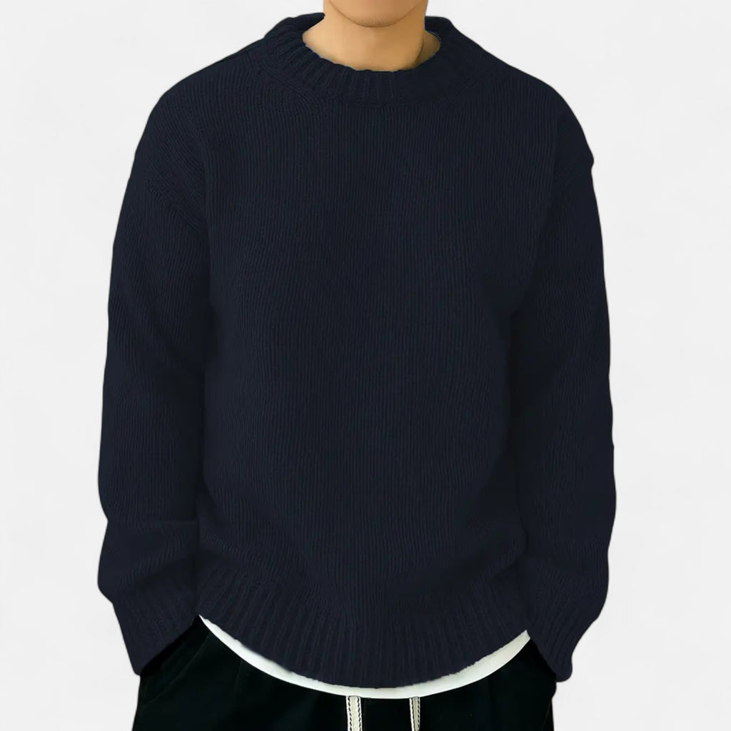 Foursten | Men’s Crew-Neck Knit Sweater