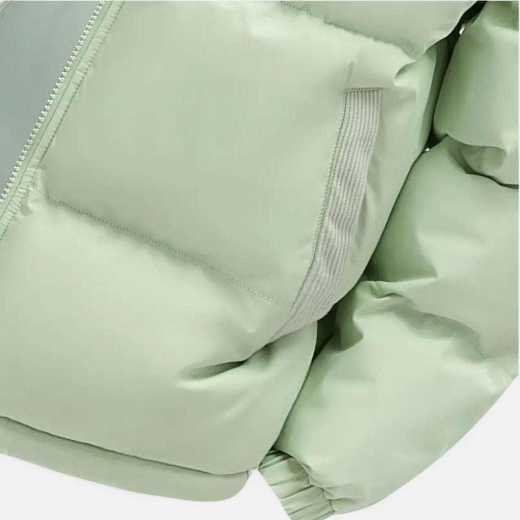 Foursten | Men’s Hooded Colour-Block Winter Jacket