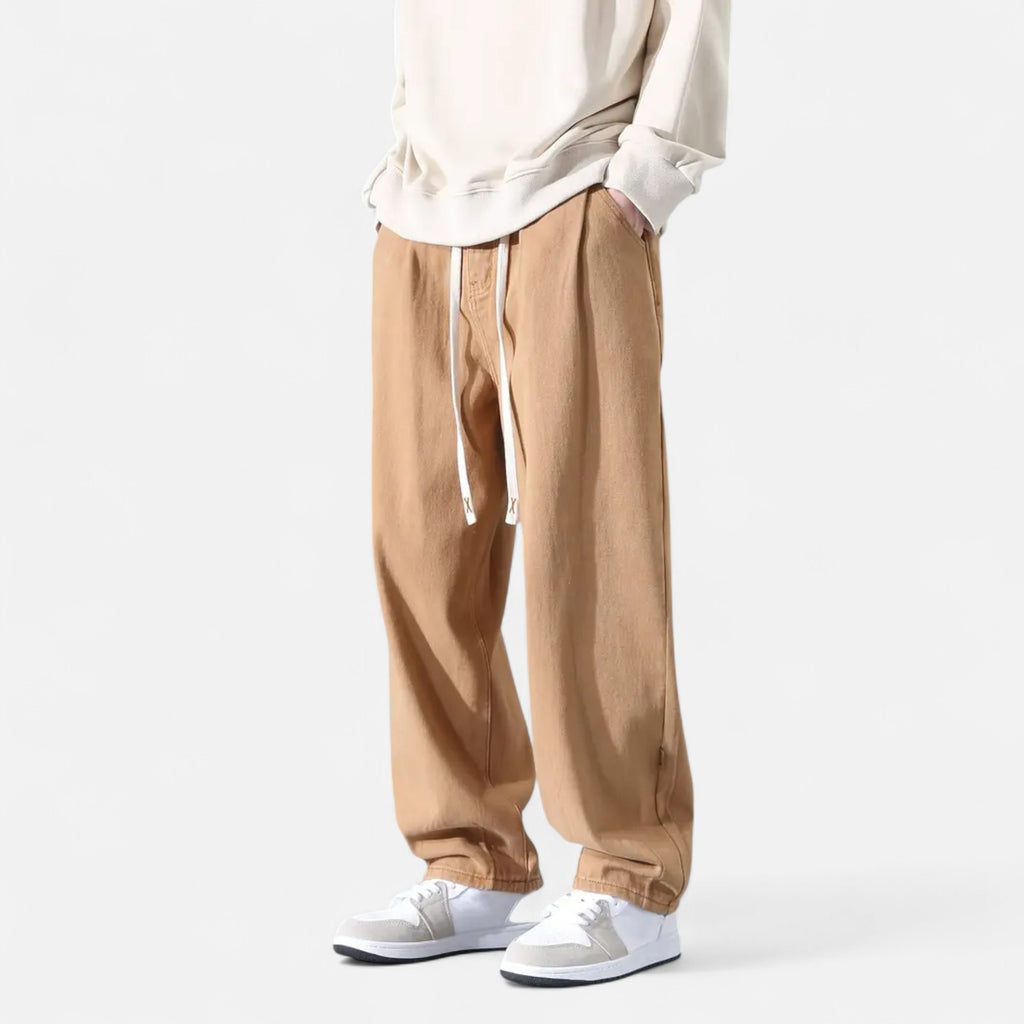 Foursten | Men’s Cargo Trousers–Straight Fit