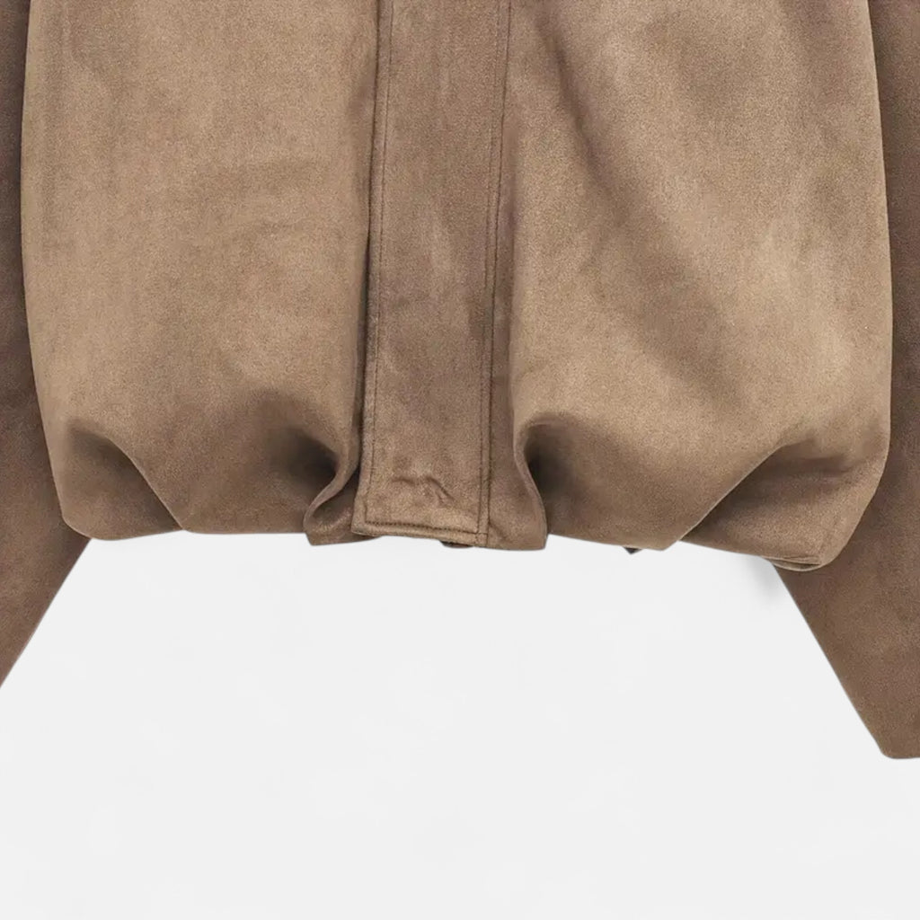 Foursten | Women’s Bomber Jacket–Brown
